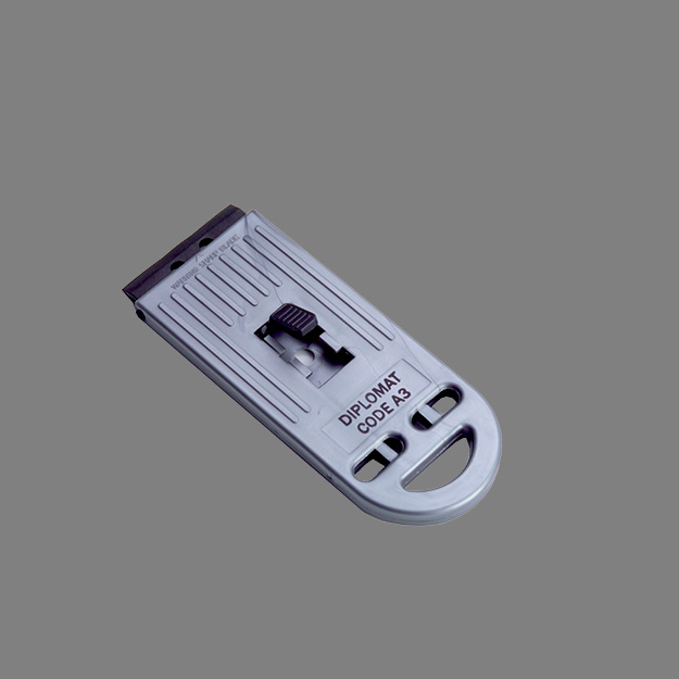 EXAMPLE IMAGE T200) Auto Plastic Retractable Scraper 40mm length
